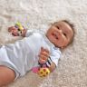 TOMY Lamaze 27092 Томи Ламаз Игрушки-погремушки на ручку "Стильная пара браслетиков"