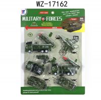 Junfa WZ-17162 Игровой набор Junfa Боевая сила (6 военных инерционных машинок)