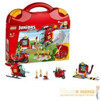 Lego Juniors 10685 Лего Джуниорс Чемоданчик "Пожар", 113 деталей