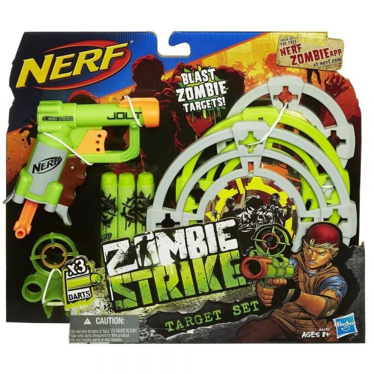 Nerf A6636 Нерф Бластер Зомби страйк и 3 мишени