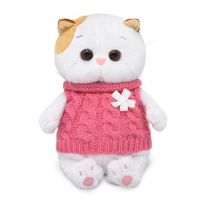 BUDI BASA LB-027 Мягкая игрушка Кошечка Ли-Ли BABY в жилетке, 20 см