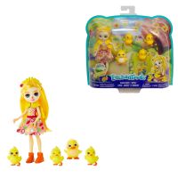 Mattel GJX45 Энчантималс Игровой набор Кукла Дайна Утя и семья