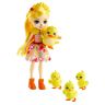 Mattel GJX45 Энчантималс Игровой набор Кукла Дайна Утя и семья