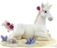 Bullyland 75654 Коллекционная фигурка Самка единорога, 7 см