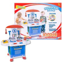 ABtoys PT-00198 Помогаю маме Детская кухня, со звуком и аксессуарами