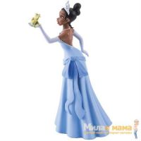 Bullyland 12743 Коллекционная фигурка Принцесса Тиана и лягушка, 10 см
