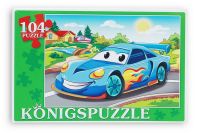 Konigspuzzle ПК104-5820 Пазлы Спортивная тачка, 104 элемента