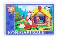 Konigspuzzle ПК30-5765 Пазл Петушок-золотой гребешок, 30 элементов