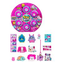 Moose 75278 Pikmi Pops S2 Мега-набор с 6 героями, черничная жевательная резинка