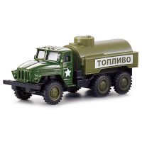 Kaiyu 1501190 Коллекционная машинка Бензовоз военный, инерционный
