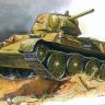 Звезда 3525 Сборная модель Советский средний танк Т-34/76 (обр. 1943 г.), 1:35