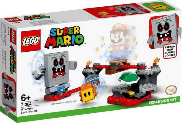LEGO (Лего) 71364-L Конструктор LEGO Super Mario Неприятности в крепости Вомпа. Дополнительный набор