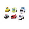 Junfa Toys ZY777505 Набор машинок "Мегамоторы", 6 штук