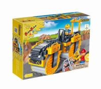 Banbao 8538 Конструктор Банбао Асфальтоукладочный каток, 262 деталей