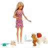 Mattel FXH08 Barbie® Кукла Барби и щенки