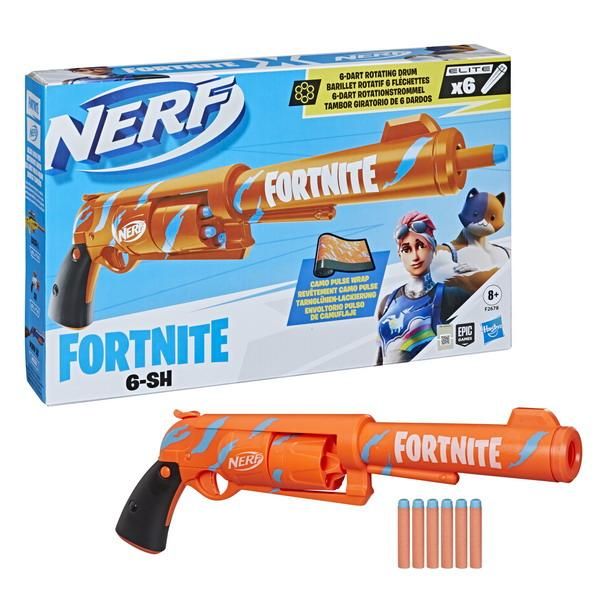 Hasbro (Хасбро) F2678EU40 Бластер Hasbro NERF Фортнайт 6-SH