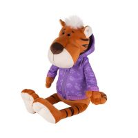 Maxitoys MT-MRT022105-20 Мягкая Игрушка Maxitoys Luxury, Тигр Глеб в Толстовке, 20 см