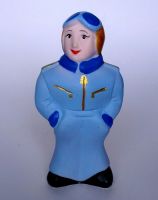 Кудесники СИ-375-no Летчик 12,5 см, игрушка ПВХ