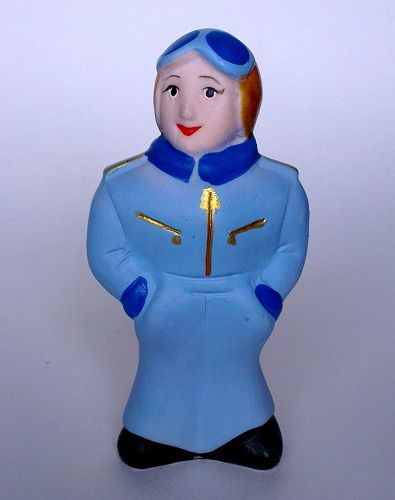 Кудесники СИ-375-no Летчик 12,5 см, игрушка ПВХ
