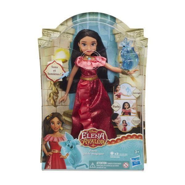 Hasbro E0108 Disney Princess Кукла Елена Принцесса Авалора и Зузо (звук)