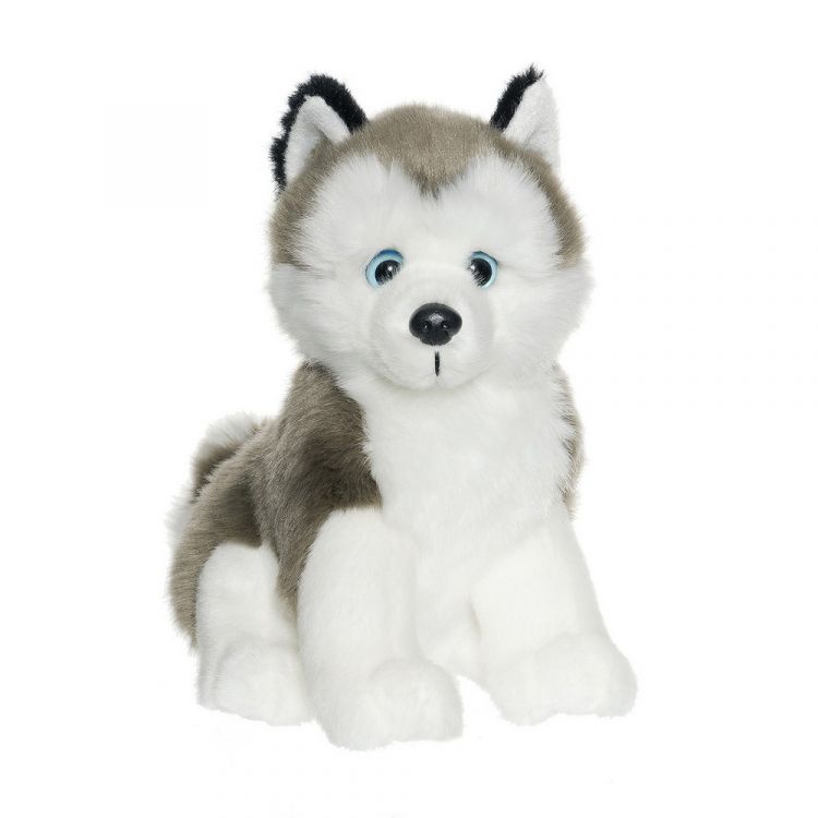 Мягкая игрушка Teddykompaniet Хаски, сидящий, 19 см