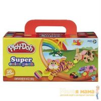 Play Doh A7924 Набор пластилина, 20 банок по 84г