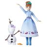 Hasbro C3384 Disney Princess Кукла Холодное сердце Рождество с Олафом, Анна