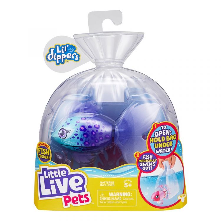 Moose 26157 LLP Волшебная рыбка «Lil' Dippers», синяя