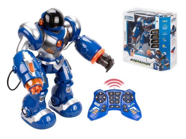 XTREM BOTS XT380974 Робот XTREM BOTS Избранный. ИК управление, световые и звуковые эффекты, более 20 функций XTREM BOTS XT380974 Робот XTREM BOTS Избранный. ИК управление, световые и звуковые эффекты, более 20 функций