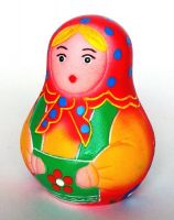 Кудесники СИ-344-no Матрешка 9 см, игрушка ПВХ