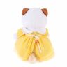 BUDI BASA LK24-016 Мягкая игрушка Кошечка Ли-Ли в желтом платье с передником, 24 см