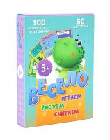 Проф-Пресс 23171-4 Настольная игра Проф-Пресс Весело играем, считаем, рисуем 100 игр
