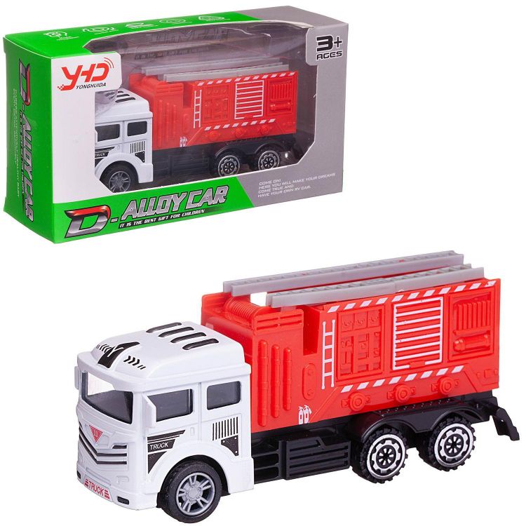 Junfa WT-07161 Машинка Junfa Спецтехника Пожарная инерционная металлическая