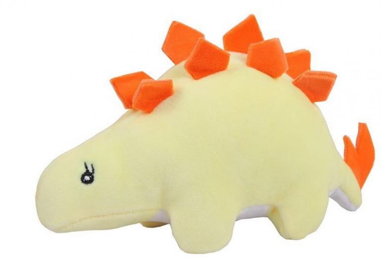 ABtoys M4987 Мягкая игрушка Dino Baby Динозаврик желтый, 18 см