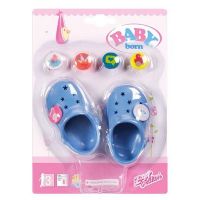 Zapf Creation Baby born 822-067 Бэби Борн Кроксы (сандали), голубые