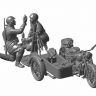 Звезда 3651 Сборная модель Советский мотоцикл М-72 с минометом, 1:35