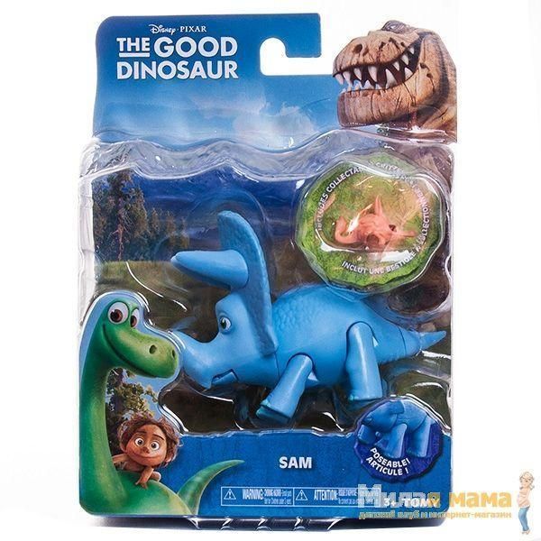 Good Dinosaur 62005 Хороший Динозавр Подвижная фигурка Юный Трицератопс SAM