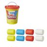 Hasbro E5207 Play-Doh Большая банка пластилина Плей до, 4 классических цвета
