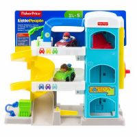 Mattel FHG50 Игровой набор Mattel Fisher-Price Гараж c 2 машинками в наборе