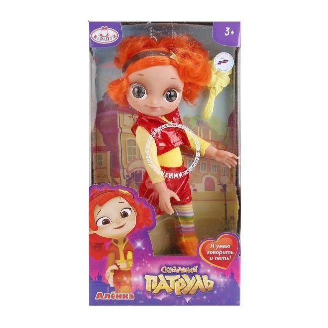 Карапуз SP0117 Кукла Сказочный патруль Аленка, говорящая, 33 см