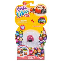 Moose 28447 Интерактивная божья коровка и малыш Little Live Pets, Искорка