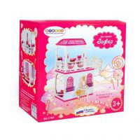 Дом с верандой для кукол "Зефир"