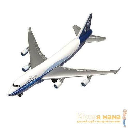 Коллекционная игрушка самолет Boeing B-17, длина 9 см