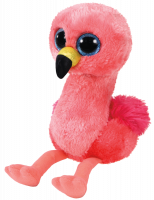 TY 36848 Beanie Boo's Мягкая игрушка Розовый фламинго Gilda, 15 см