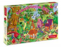 Hatber Ин2-20824 Настольня игра Hatber ходилка В сказочном лесу с кубиком и фишками 50*70 см в подарочной коробке