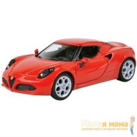 Motormax 79320 Коллекционная модель машины Alfa Romeo 4C, 1:24, красная