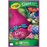 Crayola 04-6922 Большая раскраска Тролли