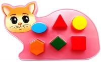 Аэлита 2С465 Развивающая игрушка сортер "Котик"