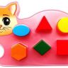 Аэлита 2С465 Развивающая игрушка сортер "Котик"