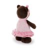 Orange Toys M9031/25 Choco&Milk Мягкая игрушка Медведь девочка Бархатное сердце, 25 см